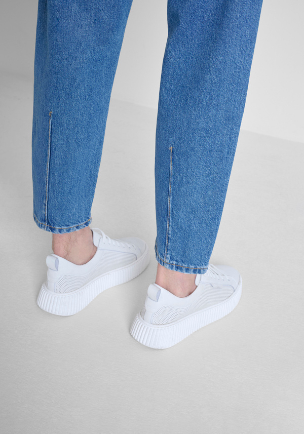 "DORIS" DENIM BAGGY ANKLE LENGTH FIT JEANS - Antony Morato Online Shop