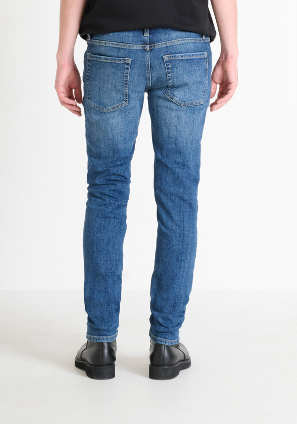 "OZZY" TAPERED FIT ICONIC JEANS IN STRETCH DENIM - Antony Morato Online Shop