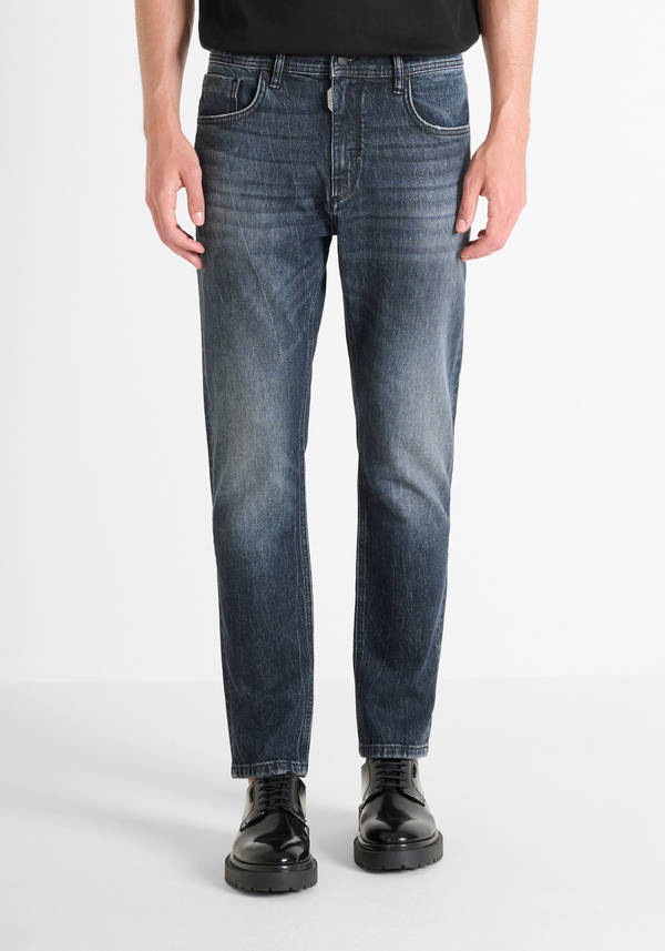 JEANS „JIMI“ SLIM CROPPED FIT AUS GRAUEM DENIM - Antony Morato Online Shop