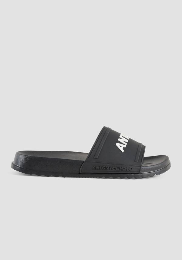 THERMOPLASTIC "GARRET" SLIPPERS WITH STRAP - Antony Morato Online Shop