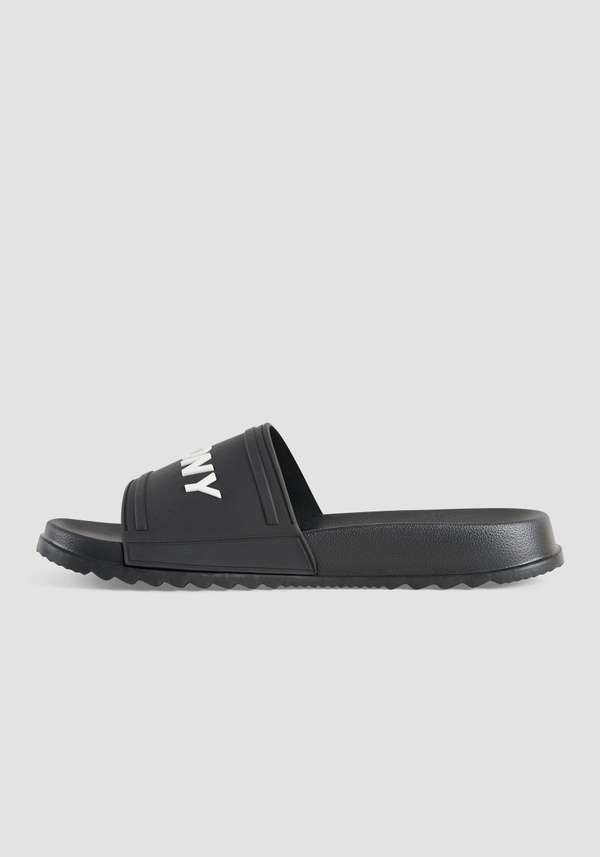 THERMOPLASTIC "GARRET" SLIPPERS WITH STRAP - Antony Morato Online Shop