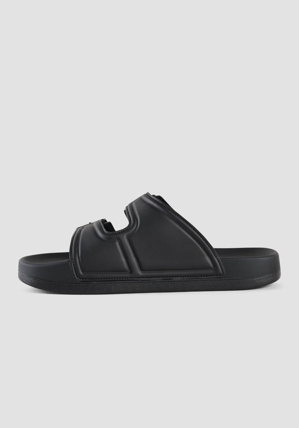 "DAVEN" SLIPPERS WITH ADJUSTABLE BUCKLES - Antony Morato Online Shop