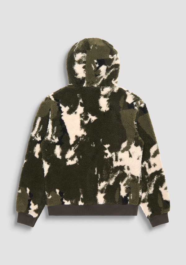 SUDADERA CON CAPUCHA REGULAR FIT CON ESTAMPADO DE CAMUFLAJE - Antony Morato Online Shop
