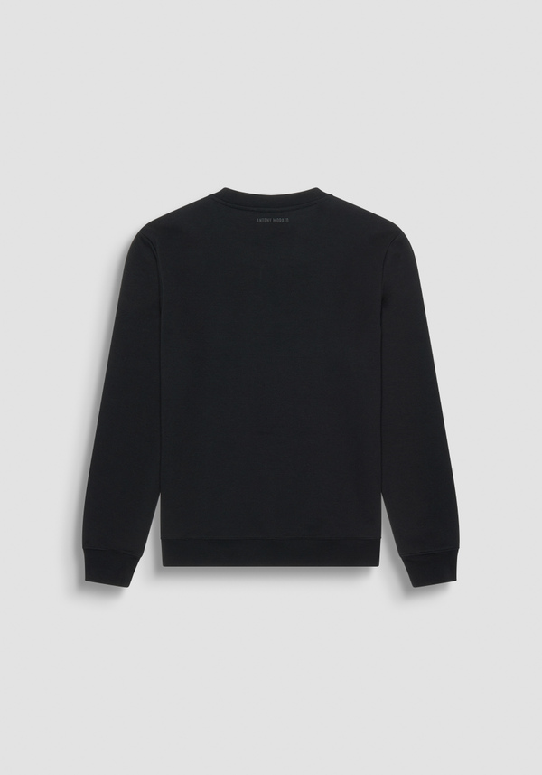 REGULAR FIT SWEATSHIRT IN COTTON BLEND AND "MICKEY MOUSE" PRINT - Antony Morato Online Shop
