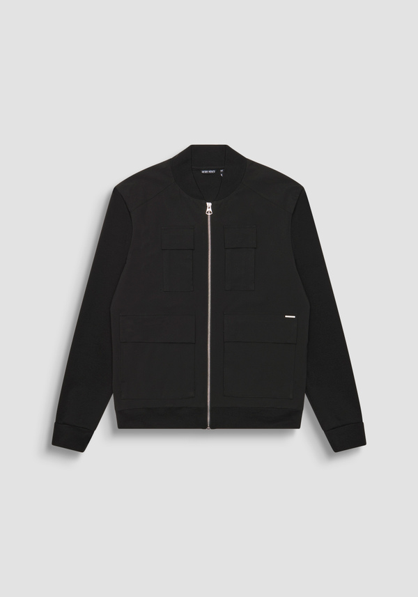 SWEATSHIRT REGULAR FIT IN COTTON STRETCH VISCOSE BLEND - Antony Morato Online Shop