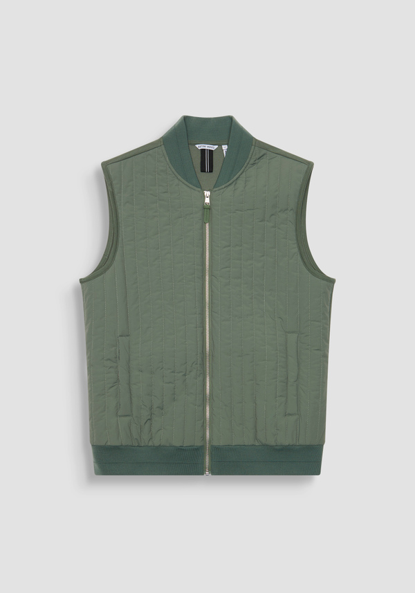 REGULAR FIT WAISTCOAT WITH SORONA AURA® SYNTHETIC PADDING - Antony Morato Online Shop