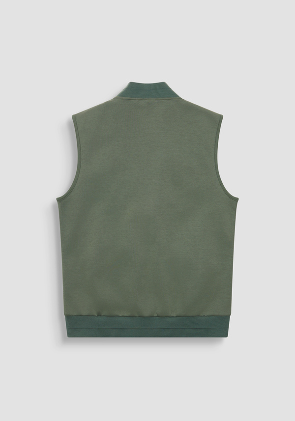 REGULAR FIT WAISTCOAT WITH SORONA AURA® SYNTHETIC PADDING - Antony Morato Online Shop