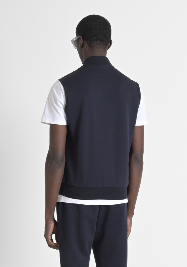 FELPA REGULAR FIT IN MISTO COTONE CON IMBOTTITURA SINTETICA SORONA® AURA - Antony Morato Online Shop