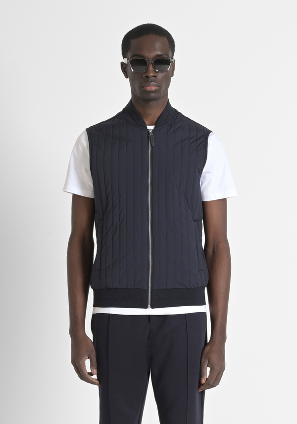 FELPA REGULAR FIT IN MISTO COTONE CON IMBOTTITURA SINTETICA SORONA® AURA - Antony Morato Online Shop