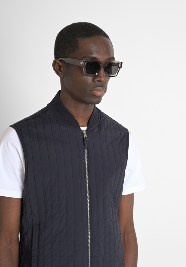 FELPA REGULAR FIT IN MISTO COTONE CON IMBOTTITURA SINTETICA SORONA® AURA - Antony Morato Online Shop