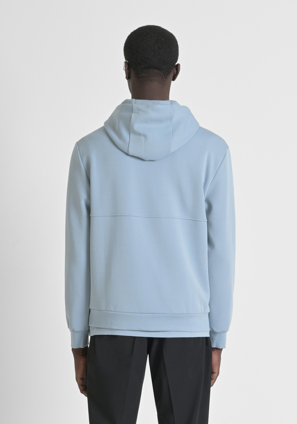 SWEATSHIRT MIT KAPUZE RELAXED FIT AUS BAUMWOLL-MISCHGEWEBE MIT LOGO - Antony Morato Online Shop