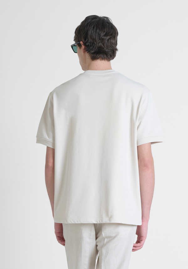 RELAXED FIT COTTON BLEND SWEATSHIRT WITH LOGO PRINT - Antony Morato Online Shop