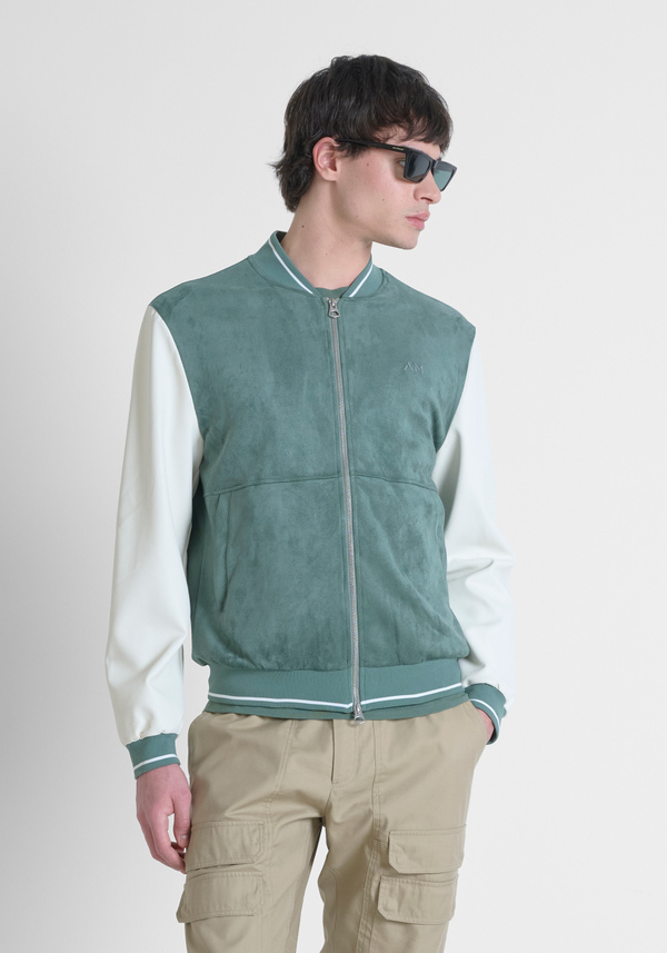 SWEATSHIRT RELAXED FIT AUS BAUMWOLL-MISCHGEWEBE MIT AUFGEDRUCKTEM LOGO - Antony Morato Online Shop