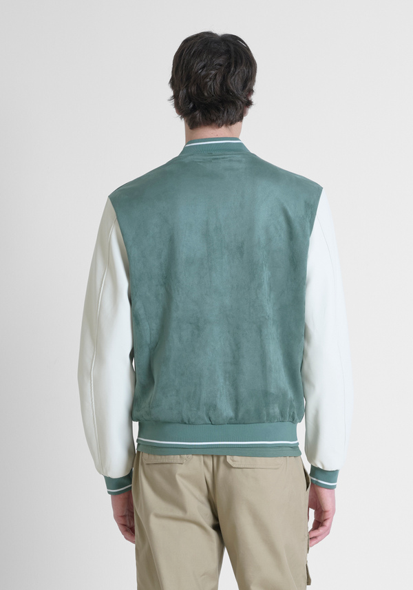 SWEATSHIRT RELAXED FIT AUS BAUMWOLL-MISCHGEWEBE MIT AUFGEDRUCKTEM LOGO - Antony Morato Online Shop