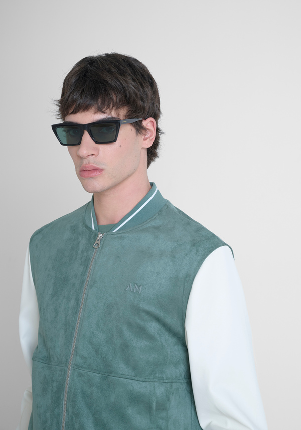SWEATSHIRT RELAXED FIT AUS BAUMWOLL-MISCHGEWEBE MIT AUFGEDRUCKTEM LOGO - Antony Morato Online Shop