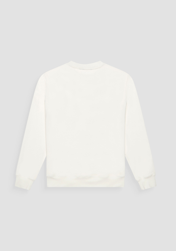 SWEATSHIRT REGULAR FIT AUS BAUMWOLL-MISCHGEWEBE MIT TIGER-PRINT - Antony Morato Online Shop
