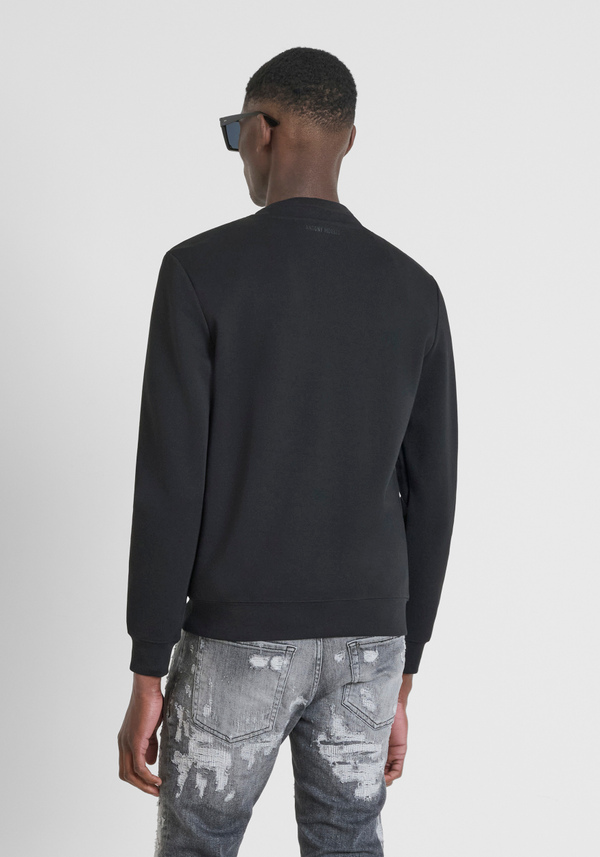 FELPA REGULAR FIT IN MISTO COTONE CON STAMPA GUNS N' ROSES - Antony Morato Online Shop