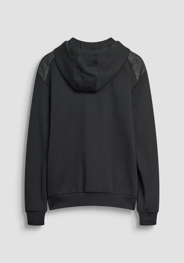 REGULAR FIT ZIP SWEATSHIRT IN COTTON BLEND - Antony Morato Online Shop