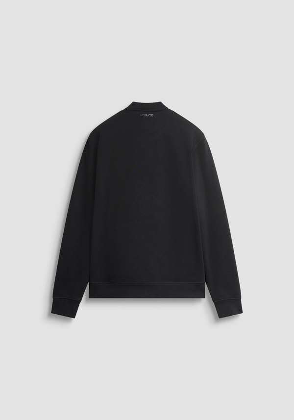 REGULAR FIT CREWNECK SWEATSHIRT IN SUSTAINABLE COTTON BLEND WITH TIGER PRINT - Antony Morato Online Shop
