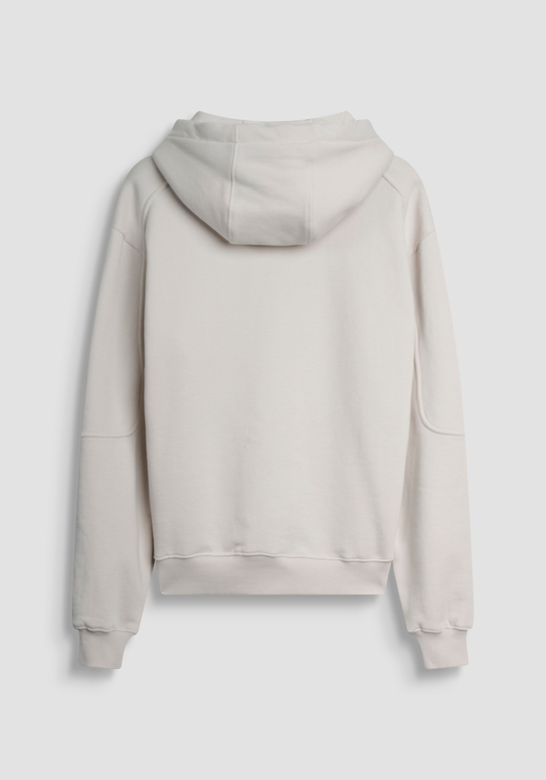 SWEAT À CAPUCHE BOXY FIT EN COTON AVEC LOGO BRODÉ - Antony Morato Online Shop