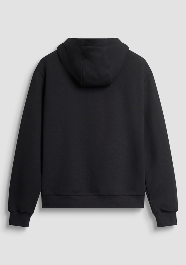 SWEAT À CAPUCHE COUPE RELAXED EN MÉLANGE DE COTON DURABLE ET IMPRIMÉ TIGRE - Antony Morato Online Shop