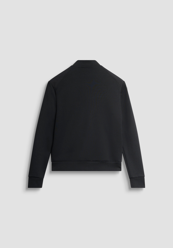 SLIM FIT ZIP SWEATSHIRT IN COTTON BLEND WITH POCKETS - Antony Morato Online Shop