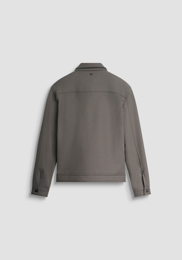 FELPA CON ZIP REGULAR FIT CON COLLETTO E TASCHE - Antony Morato Online Shop