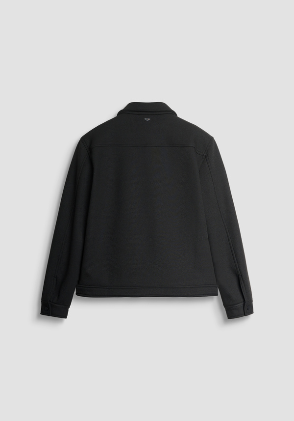 REGULAR FIT ZIP SWEATSHIRT WITH COLLAR AND POCKETS - Antony Morato Online Shop