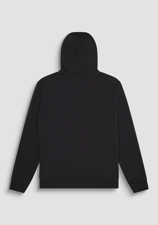 SWEAT À CAPUCHE ET ZIP EN MÉLANGE COTON LIGNE RED TAG - Antony Morato Online Shop