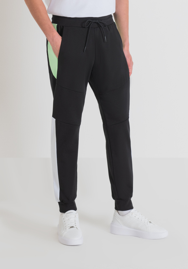 REGULAR FIT TROUSERS IN COTTON BLEND AND SUSTAINABLE POLYESTER - Antony Morato Online Shop