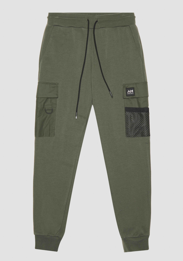 REGULAR FIT CARGO TROUSERS IN COTTON AND SUSTAINABLE POLYESTER - Antony Morato Online Shop