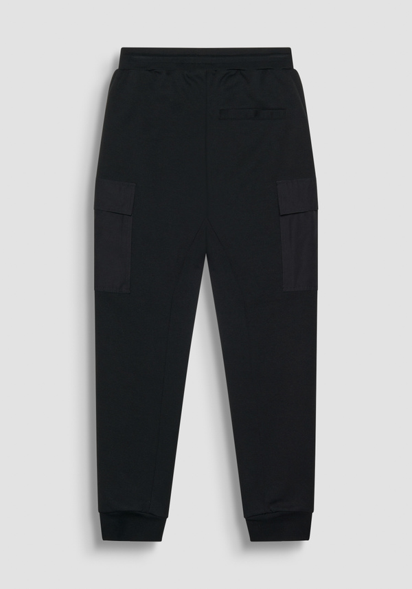 PANTALONE CARGO REGULAR FIT IN FELPA MISTO COTONE - Antony Morato Online Shop
