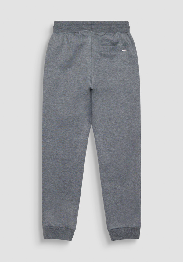 REGULAR FIT SWEATPANTS IN GREY SCUBA FABRIC - Antony Morato Online Shop