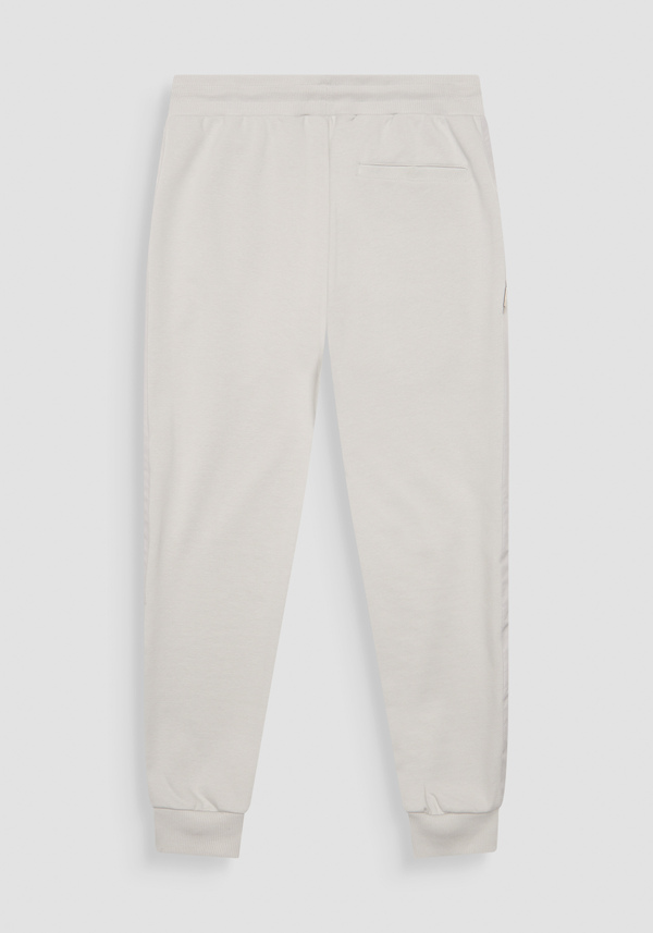 REGULAR FIT COTTON BLEND SWEATPANTS WITH SIDE BANDS - Antony Morato Online Shop