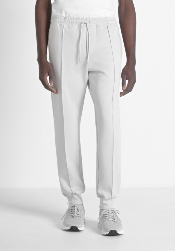 STRETCH COTTON BLEND CARROT FIT TROUSERS - Antony Morato Online Shop