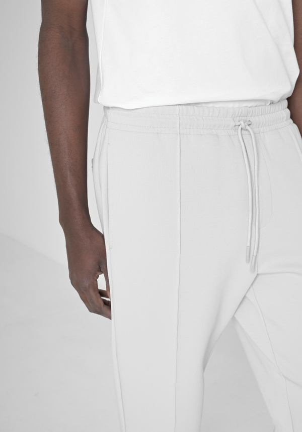 STRETCH COTTON BLEND CARROT FIT TROUSERS - Antony Morato Online Shop