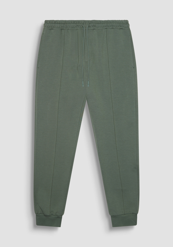 PANTALONI IN FELPA CARROT FIT IN MISTO COTONE CON LOGO IN METALLO - Antony Morato Online Shop