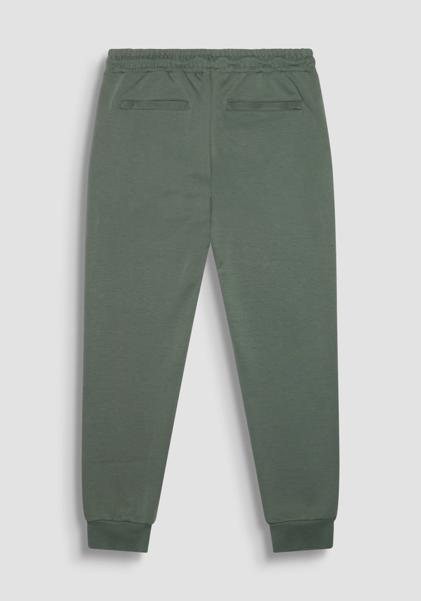 PANTALONI IN FELPA CARROT FIT IN MISTO COTONE CON LOGO IN METALLO - Antony Morato Online Shop