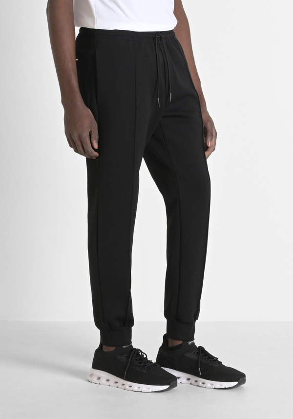 STRETCH COTTON BLEND CARROT FIT TROUSERS - Antony Morato Online Shop