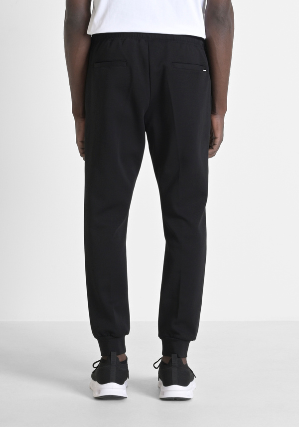 STRETCH COTTON BLEND CARROT FIT TROUSERS - Antony Morato Online Shop
