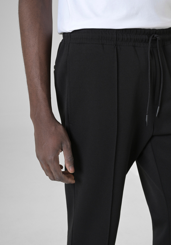STRETCH COTTON BLEND CARROT FIT TROUSERS - Antony Morato Online Shop