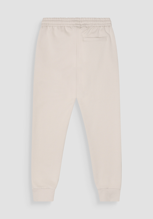 REGULAR FIT COTTON SWEATSHIRT TROUSERS WITH EMBROIDERED LOGO - Antony Morato Online Shop