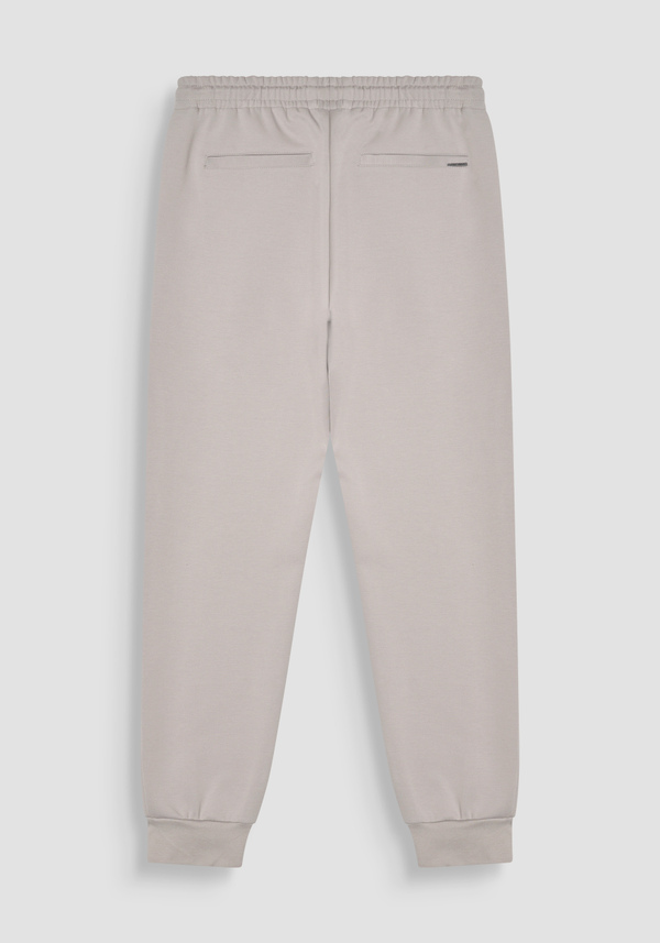 CARROT FIT FLEECE TROUSERS IN COTTON BLEND - Antony Morato Online Shop