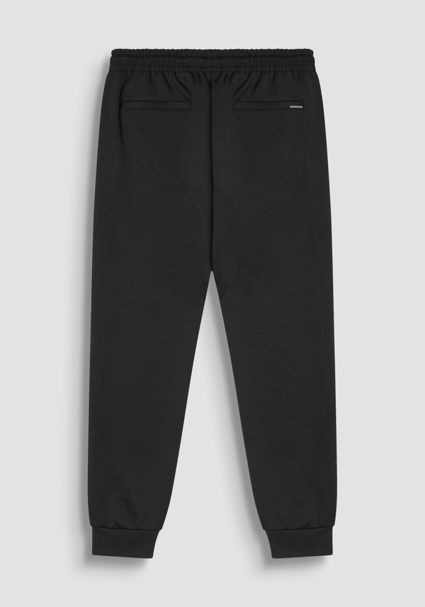 CARROT FIT FLEECE TROUSERS IN COTTON BLEND - Antony Morato Online Shop