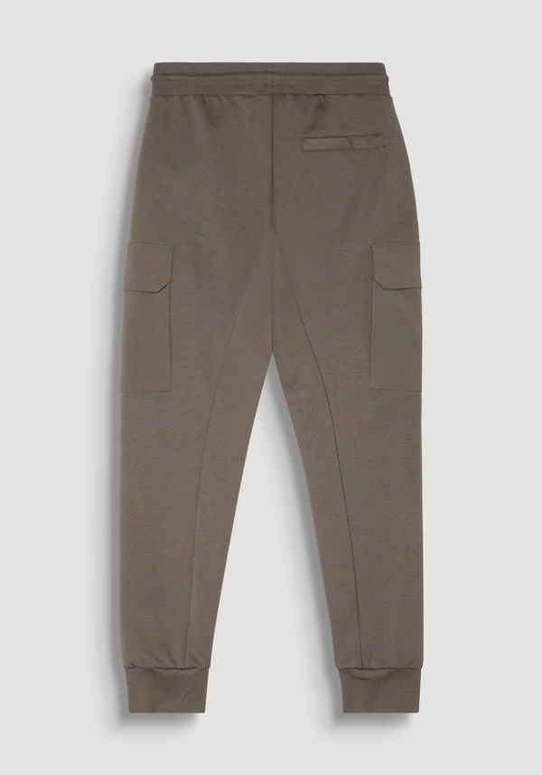 REGULAR FIT COTTON BLEND SWEATPANTS WITH LARGE POCKETS - Antony Morato Online Shop