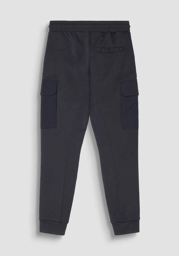 REGULAR FIT JOGGINGHOSE AUS BAUMWOLLMISCHUNG MIT GROSSEN TASCHEN - Antony Morato Online Shop
