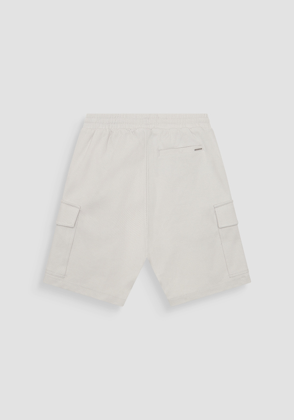 PANTALONCINI IN FELPA REGULAR FIT IN MISTO COTONE CON LOGO IN METALLO - Antony Morato Online Shop