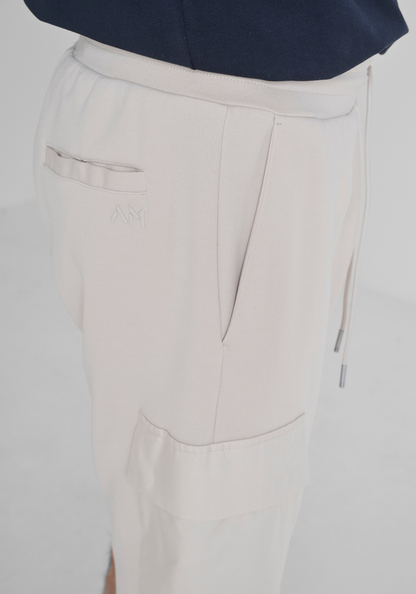 SHORTS REGULAR FIT AUS SWEATSHIRT-STOFF MIT TIGER-PRINT - Antony Morato Online Shop