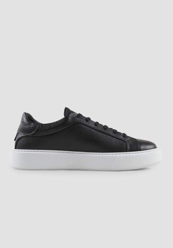SNEAKER BASSA “ARTEM” IN 100% PELLE CON PLACCHETTA LOGATA - Antony Morato Online Shop