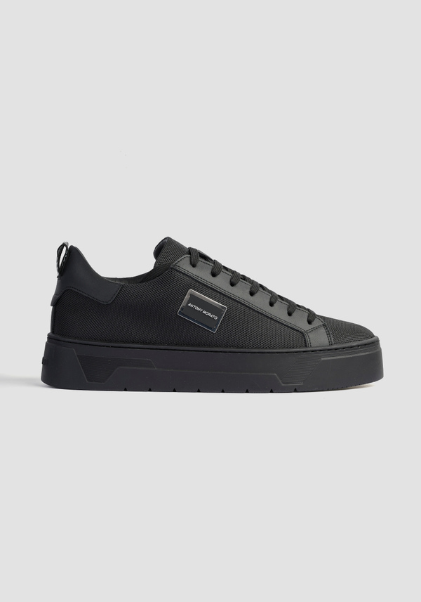 "METAL BOLD" SNEAKERS IN NYLON AND LEATHER - Antony Morato Online Shop